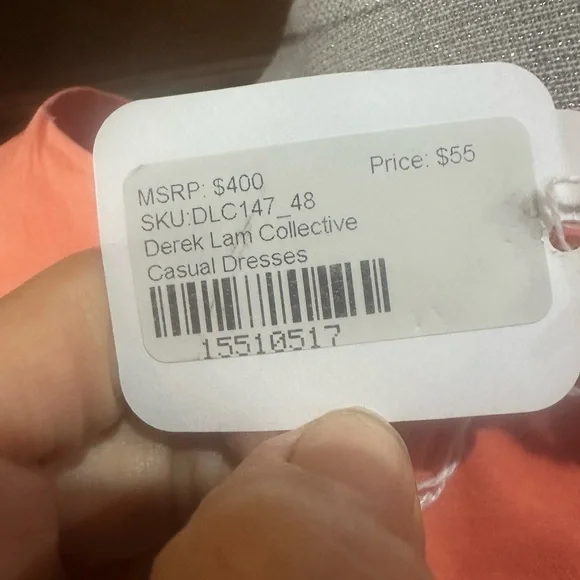 Derek Lam Coral Mini Dress - Picture 5 of 6